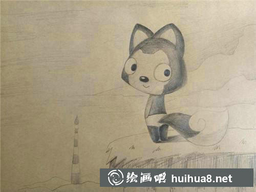 阿貍遠(yuǎn)處風(fēng)景和云