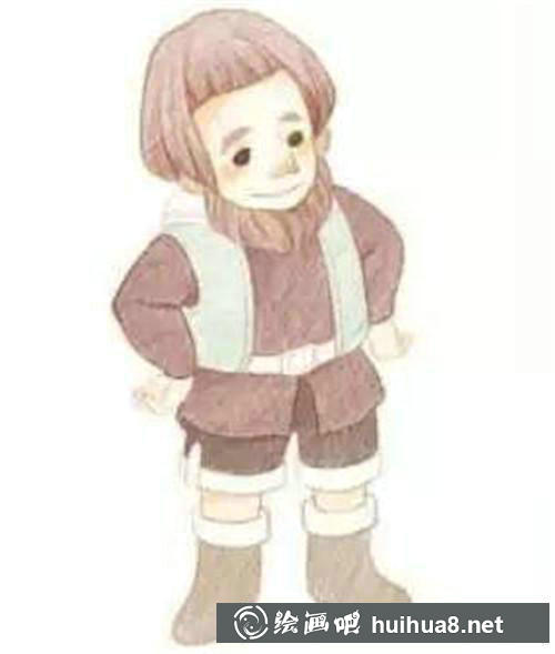 小矮人加深色調(diào)