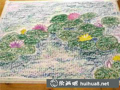 描繪睡蓮之美