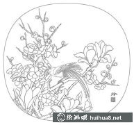 喜鵲工筆畫繪制步驟