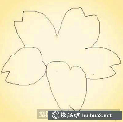 桃花步驟3