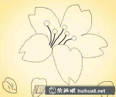 桃花步驟6