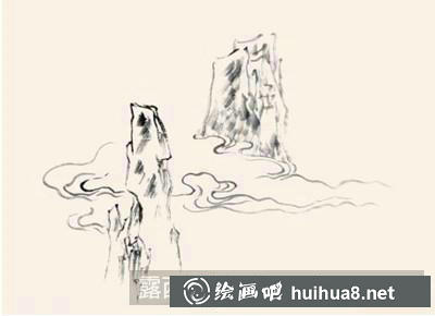 遠(yuǎn)山和云彩