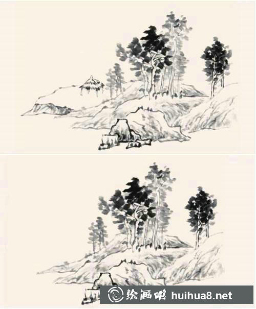 繪制岸邊輪廓