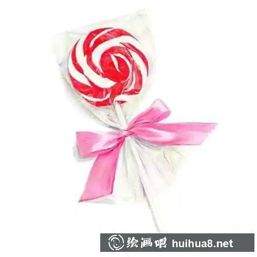 棒棒糖細(xì)節(jié)刻畫