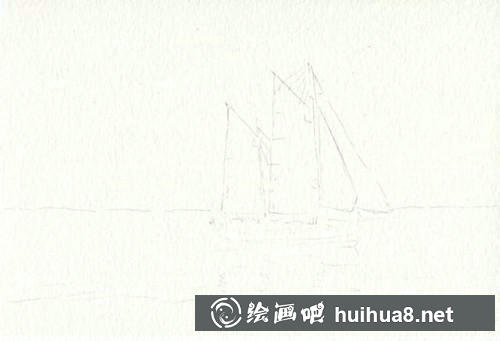 帆船輪廓