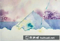 水彩雪景畫法教學(xué)