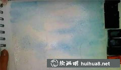 星空水粉畫繪制技巧