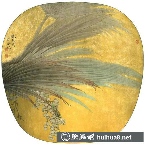 棕櫚樹繪畫步驟五