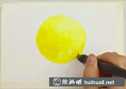 月亮立體感