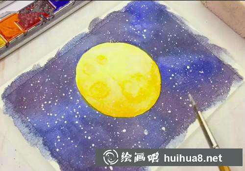 星空和樹(shù)枝