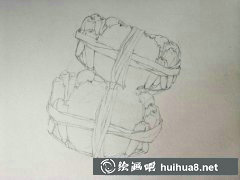 水彩畫(huà)大閘蟹教程速成