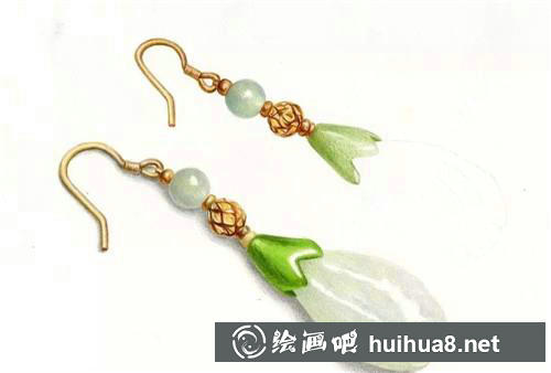 耳環(huán)和玉 耳環(huán)和玉