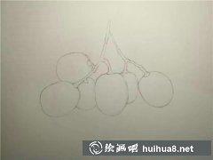 學(xué)習(xí)葡萄彩鉛繪制技巧