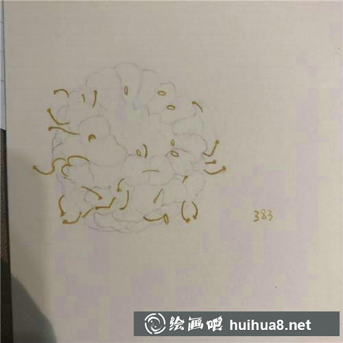 樹莓線稿
