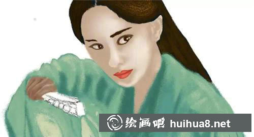 白淺手部繪制