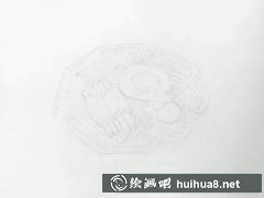 彩鉛午餐繪畫教程