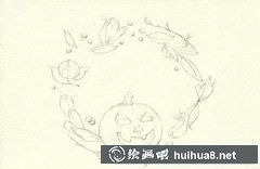 萬圣南瓜頭繪畫教程