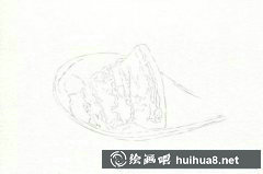 彩鉛紅燒肉教程