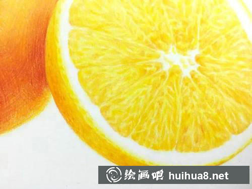 刻畫橙子皮