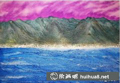 蒼洱水彩繪美景