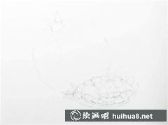 彩鉛石榴畫法教程