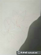 圓珠筆畫花技巧分享