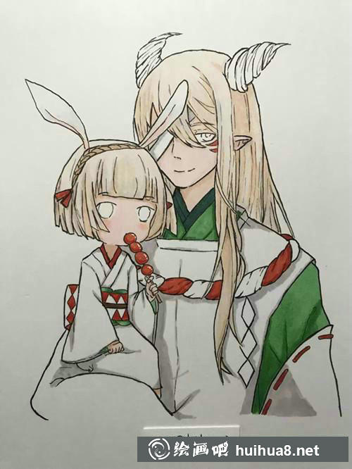 繼續(xù)上色