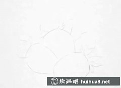 素描草莓誘人食欲
