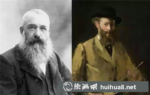 莫奈自畫像