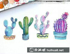 清新水彩畫作品賞鑒