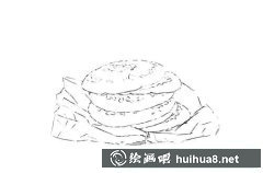 彩鉛手繪入門：燒餅畫教程