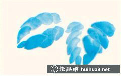 國(guó)畫花卉教程：玉簪花繪制步驟