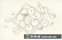 青蘋(píng)果簡(jiǎn)單水彩畫(huà)法教程