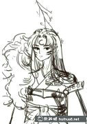 CG動漫插畫教學(xué)：繪制殺生丸詳解