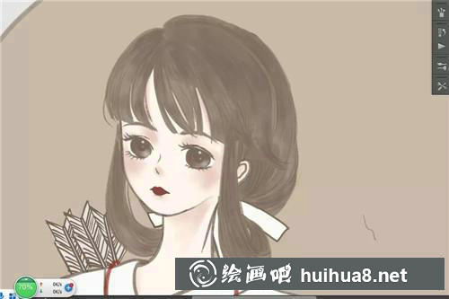 面部刻畫(huà)示例