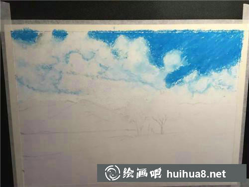 白云繪制步驟
