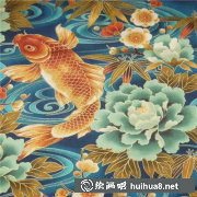 插畫錦鯉圖欣賞：轉(zhuǎn)運(yùn)寓意美