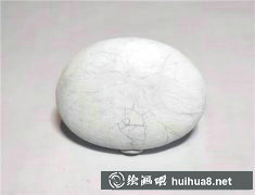 古風男子丙烯畫石頭教程