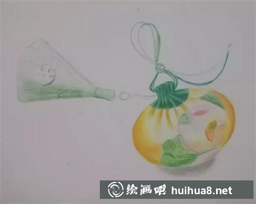 香囊疊加顏色步驟