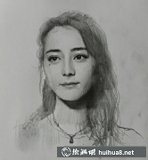 迪麗熱巴素描畫品鑒