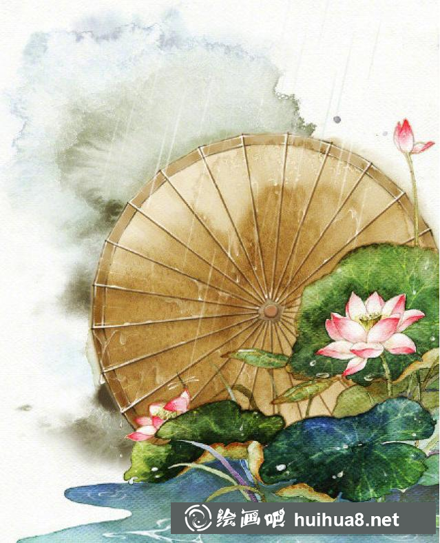 中國(guó)傳統(tǒng)水彩畫(huà)1
