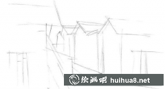 速寫村莊畫法教程