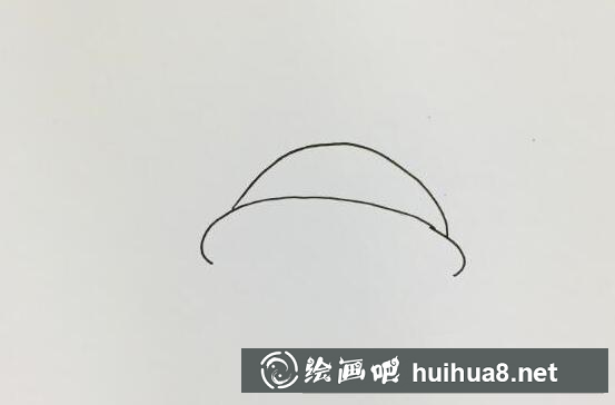 櫻桃小丸子帽子繪制步驟