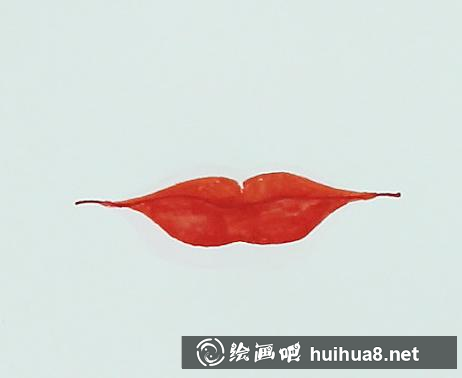 紅唇加深