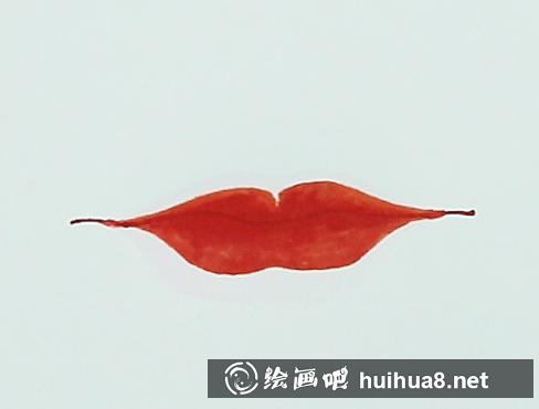 紅唇陰影