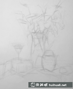 花卉素描技法詳解