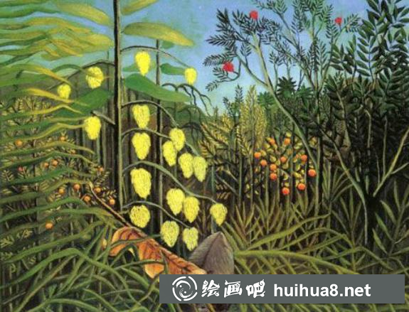 盧梭畫作3