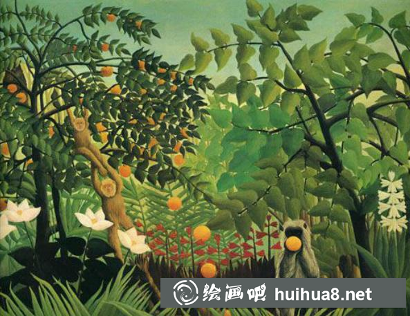 盧梭畫作5