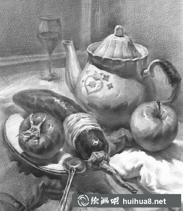 素描靜物1
